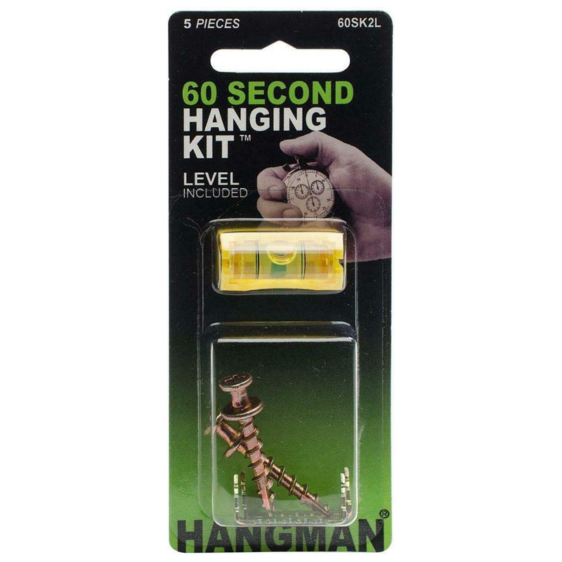 Hangman Hanging Kit 5 Pieces With Level-Gold
