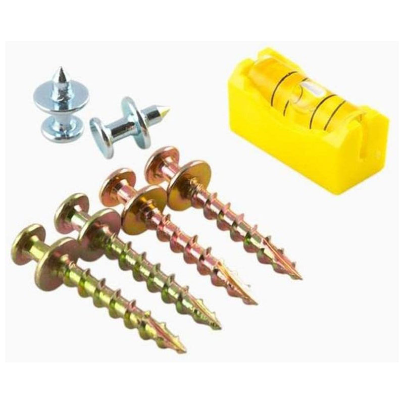 Hangman 7Pc Keyhole Hanging Kit 100Lb-Gold