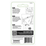 Hangman 7Pc Keyhole Hanging Kit 100Lb-Gold