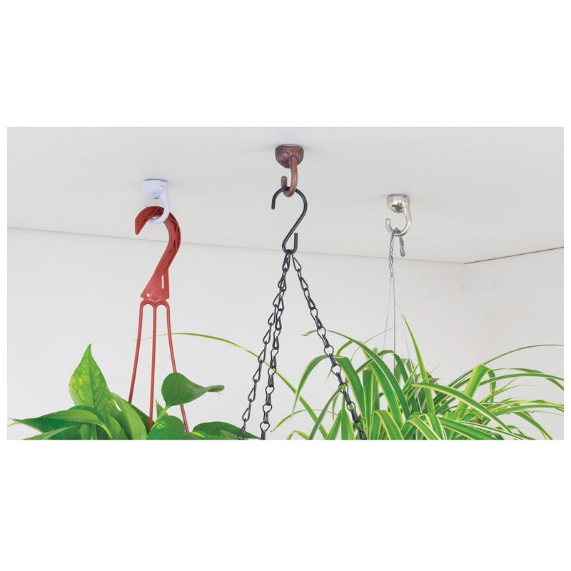 Hangman Indoor&Outdoor Elephant Hook -White