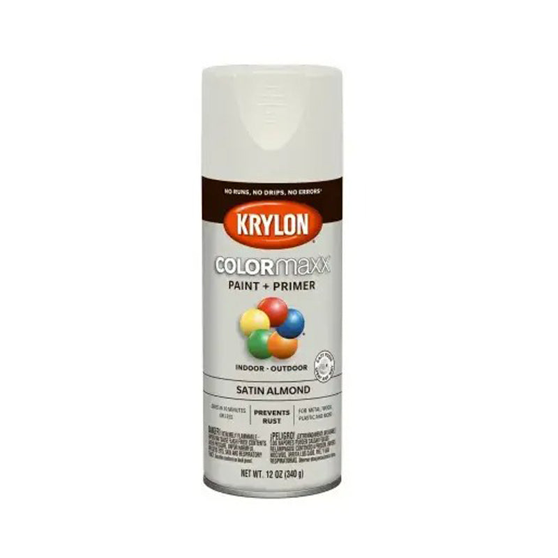 Krylon  Fusion 12 Oz Colormaxx Spray Paint+Primer  - Stain Almond