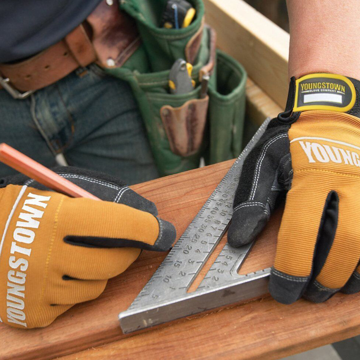 Tradesman Plus Performance Glove Large, Brown