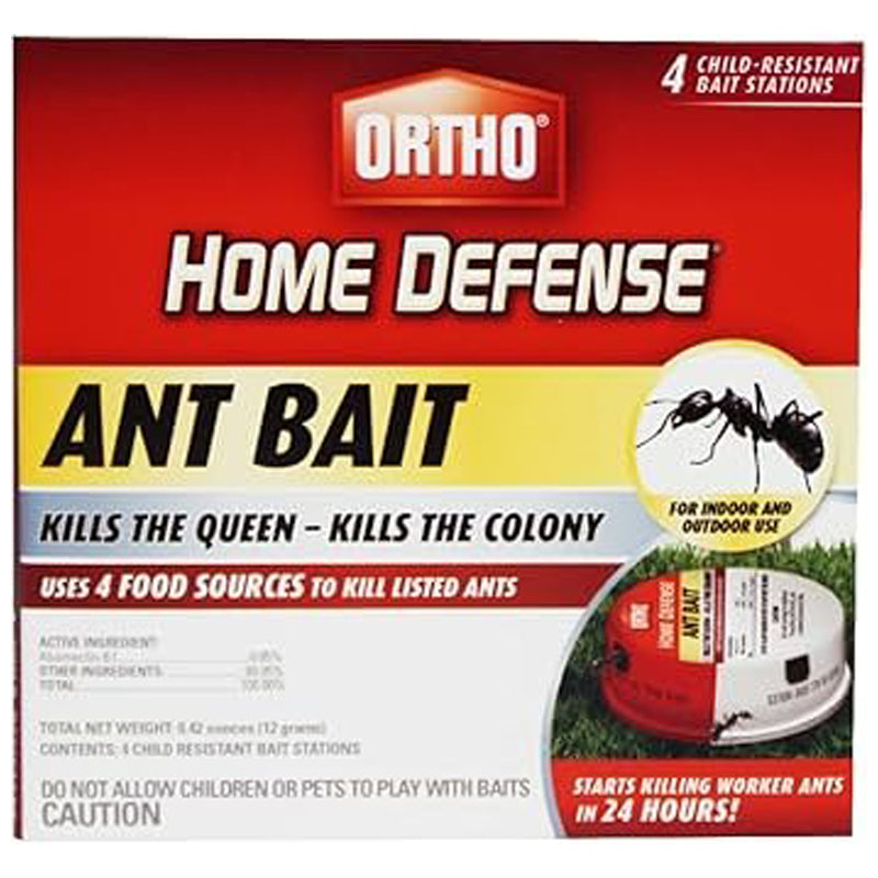 Ortho Ant Bait Home Defense - White&Red