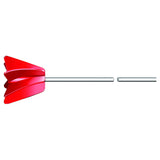 Allway Helix Paint Mixer-Red-Silver