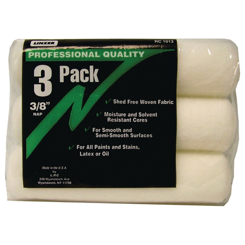 Shed-Free Paint Roller Cover Set – 3/8" X 9 - Beige