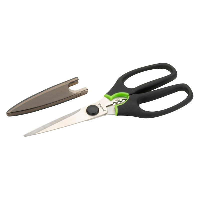 Goodcook Kitchen& Herb Shears With Handle-Goodcook - Black