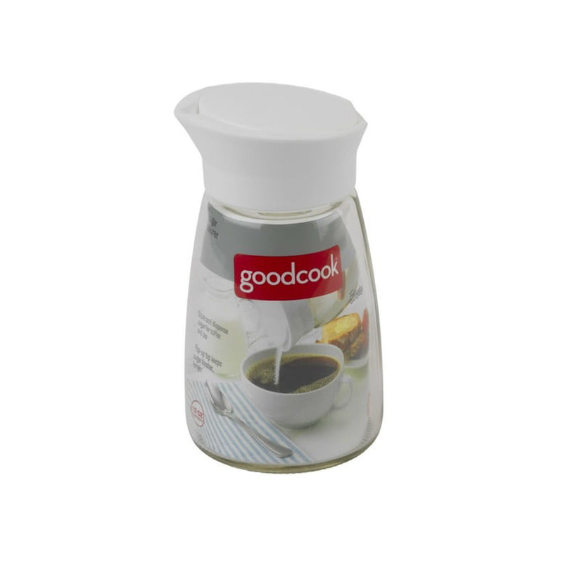 Goodcook Glass Sugar Dispenser W/Lid 12Oz-Goodcook - White