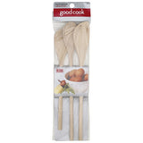 Goodcook 3Pc Wooden Spoon Set - Beige