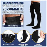 2Pc Mens Compression Socks Size 10-13