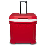 Igloo Roller Cooler Box With Wheels&Handle 16Qt- Red