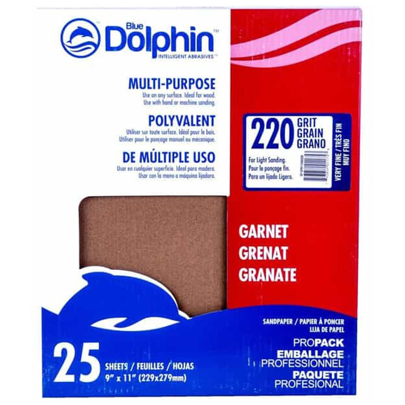 Blue Dolphin Natural Garnet 9X11" Sheets 25Pk-Multicolour