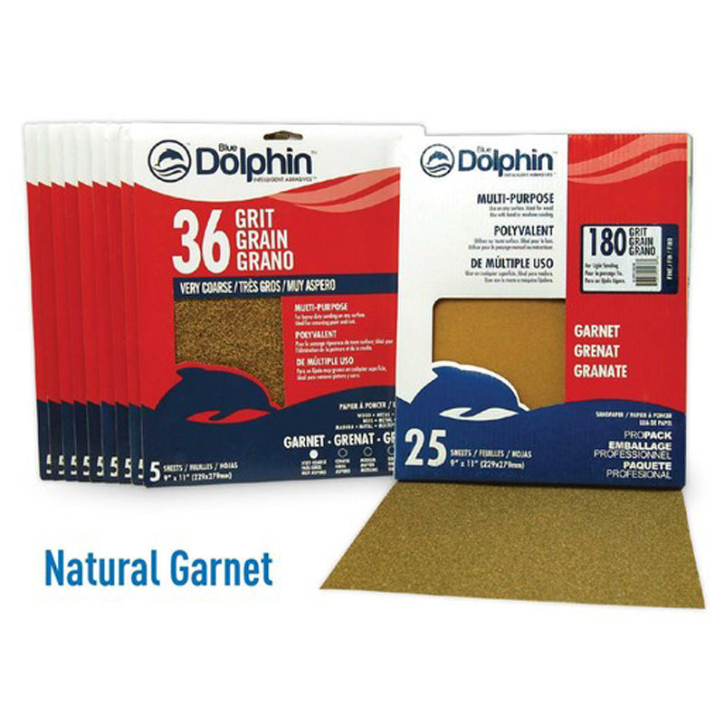 Blue Dolphin Natural Garnet 9X11" Sheets 25Pk-Multicolour