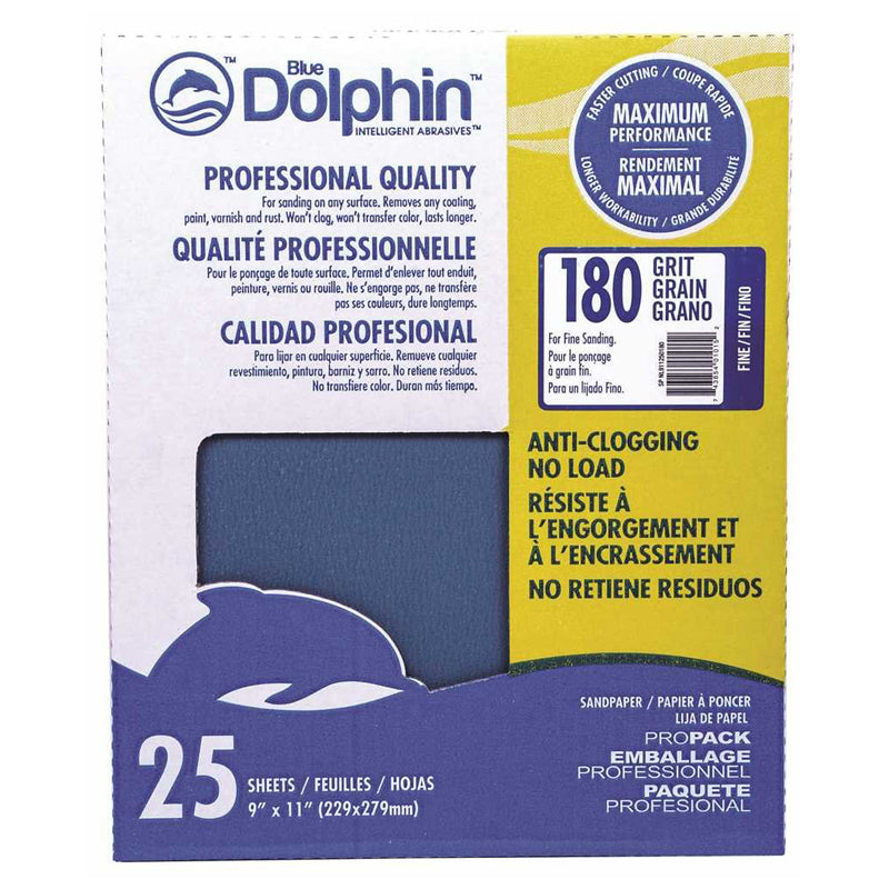 Blue Dolphin Anti Clogging 9X11 Sheets 25Pk-Multicolour