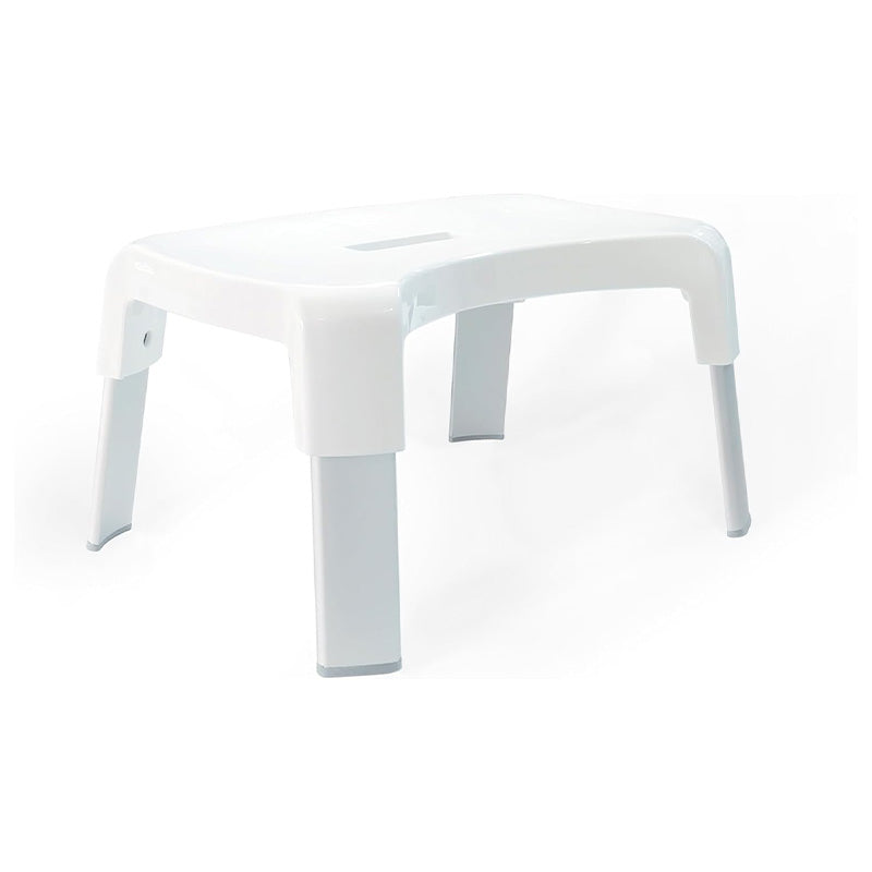 Multi-Purpose Bathroom Stool - White