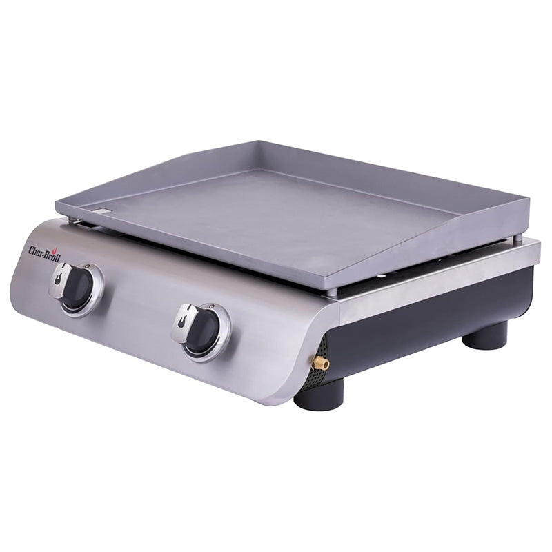 2-burner Tabletop gas griddle