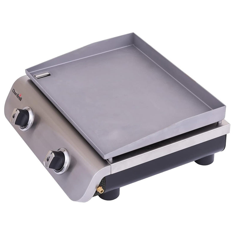 2-burner Tabletop gas griddle