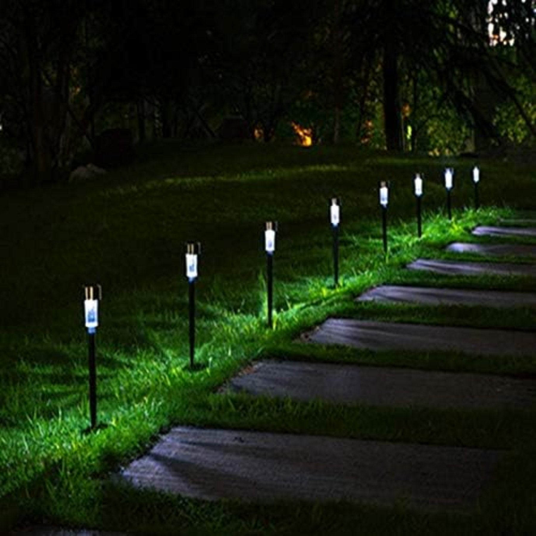 Solar Path Light - Black