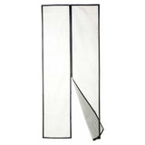 Magnetic Screen Door - Black - White