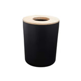 Idesign Eco Vanity Steel Waste Can-Black