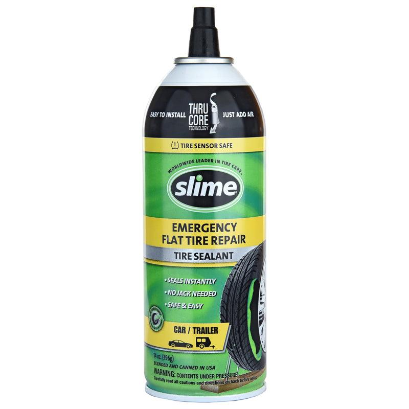 Slime Emergency Tire Sealant 14Oz-Clear