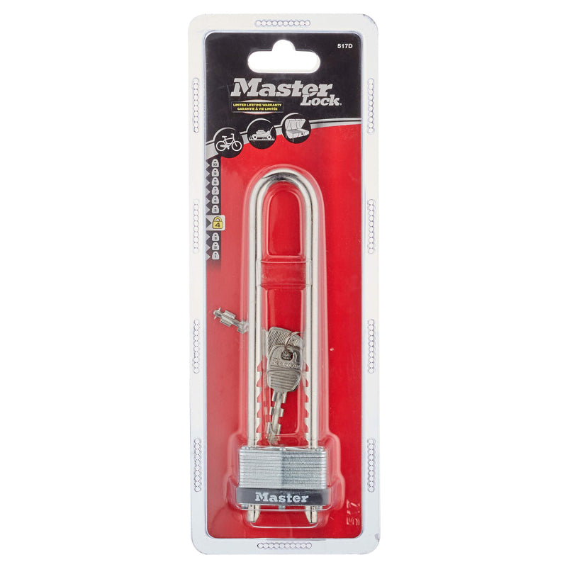 Master 1-3/4" LS Laminated Padlock-Silver
