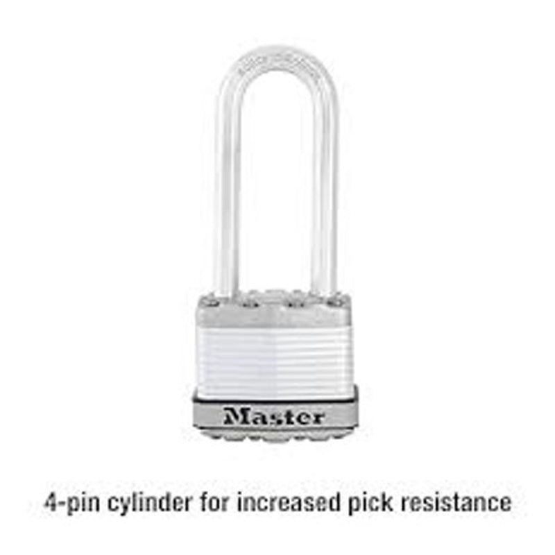 Master 1-3/4" Laminated LS Padlock-Silver