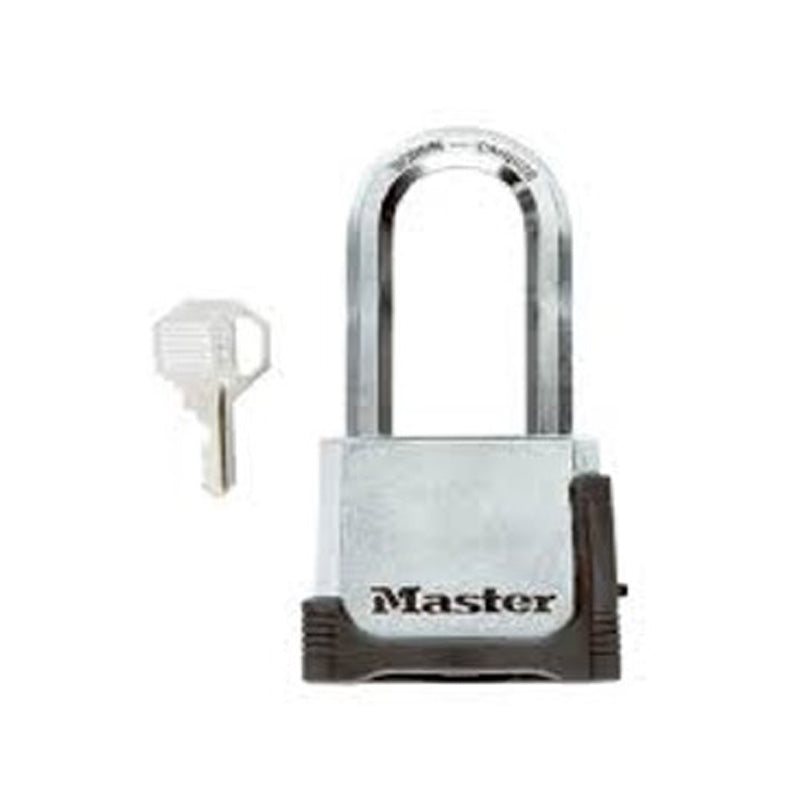 Master 2" Combination Padlock With Key-Silver