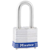 Master 1-1/2 LS Pad Lock-Silver