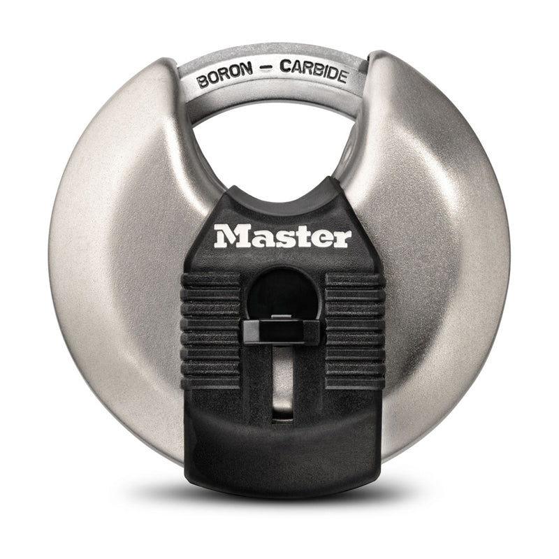 Master Disc Padlock 3-1/8"-Silver