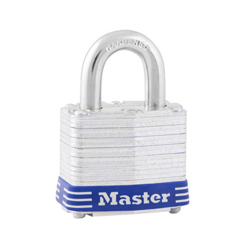 Master 1-1/2 Laminated Padlock-Silver