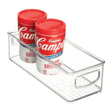 Idesign  Kitchen Binz 10X4X3 Clear - Transparent