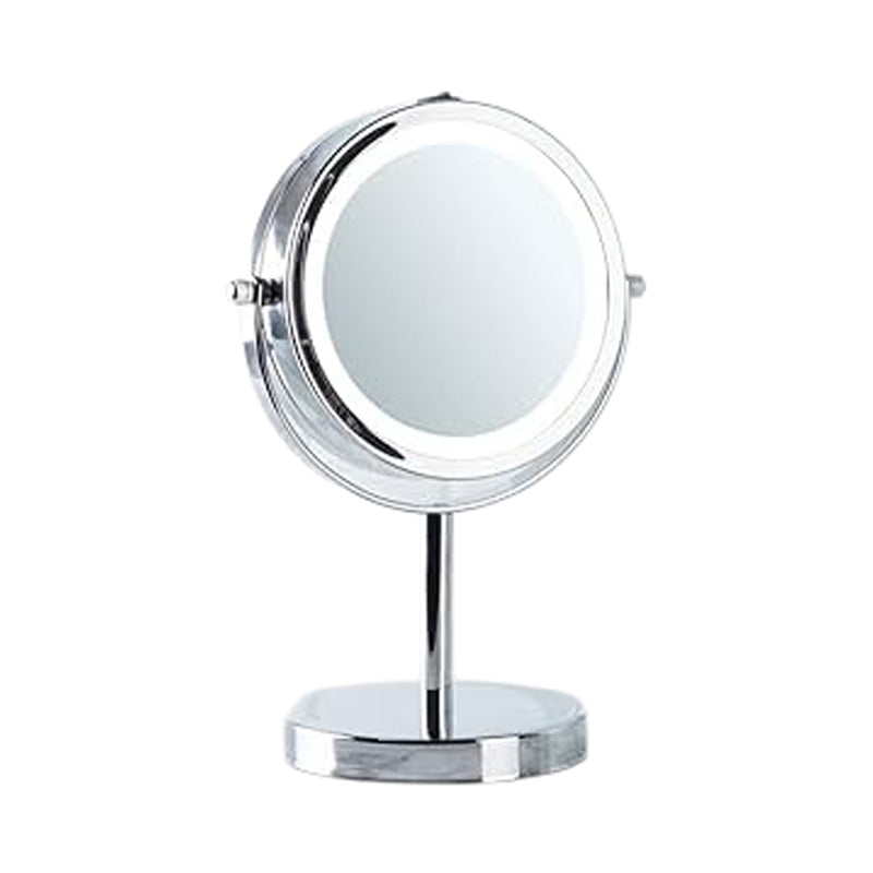 Lighted Vanity Mirror 10" Chr - Silver