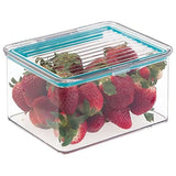 Interdesign Box With Sealed Lid 1.5Quarts -Kitchen Binz- Clear
