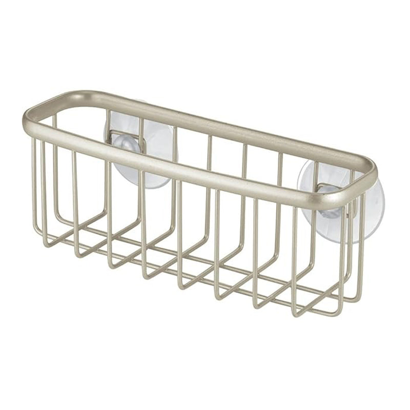 Idesign Suction Sink Center Satin -Axis - Silver