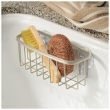 Idesign Suction Sink Center Satin -Axis - Silver