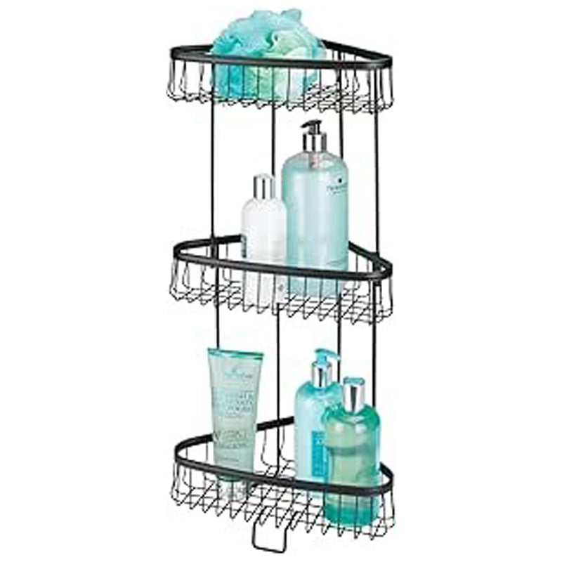 Idesign 3-Tier Bath Shelf Neo-Black