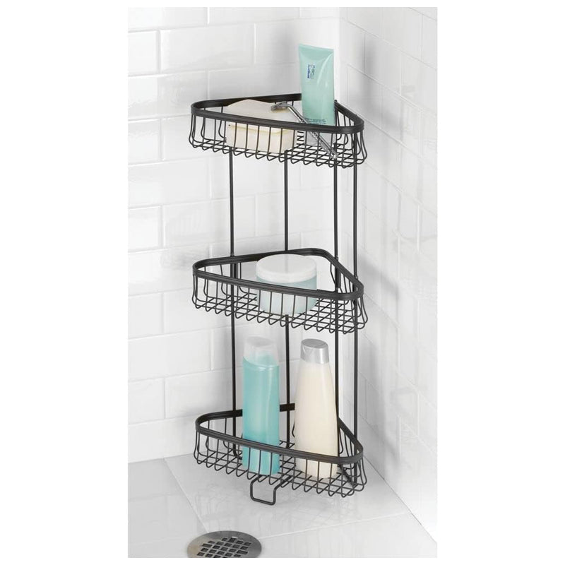 Idesign 3-Tier Bath Shelf Neo-Black
