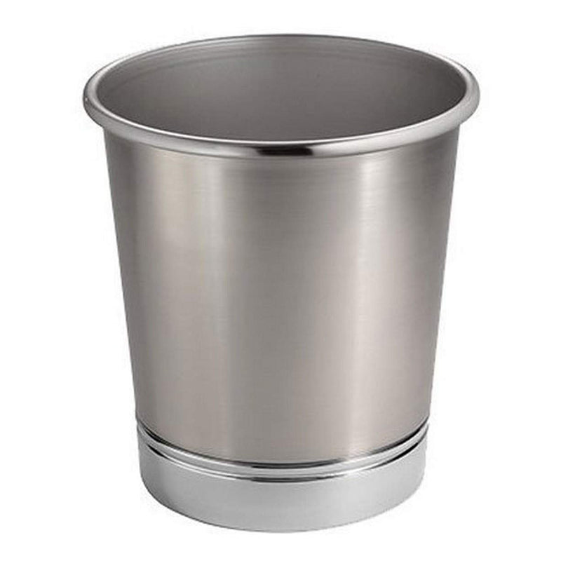 Idesign Metal Waste Can Split -Grey