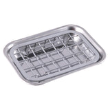 Idesign 2Pc Soap Dish Polished - Silver
