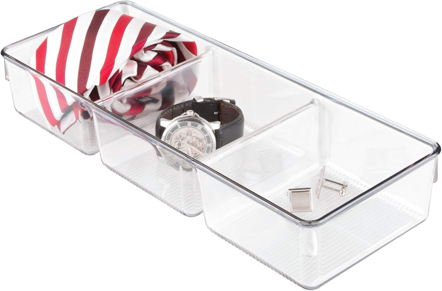 Interdesign Dresser 3S 5X13X2.25" Clear - Linus - Transparent