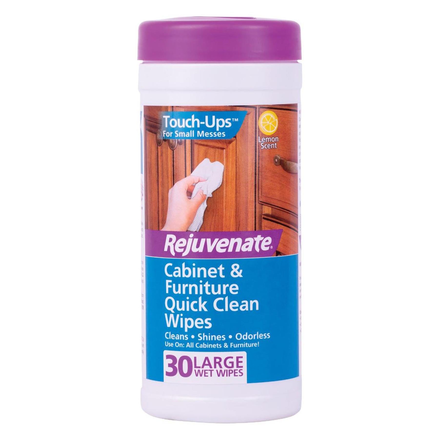 Rejuvenate Cabinet and Furniture Quick Clean Wipes