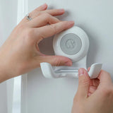 Suction Cup Holder , White & Grey Color