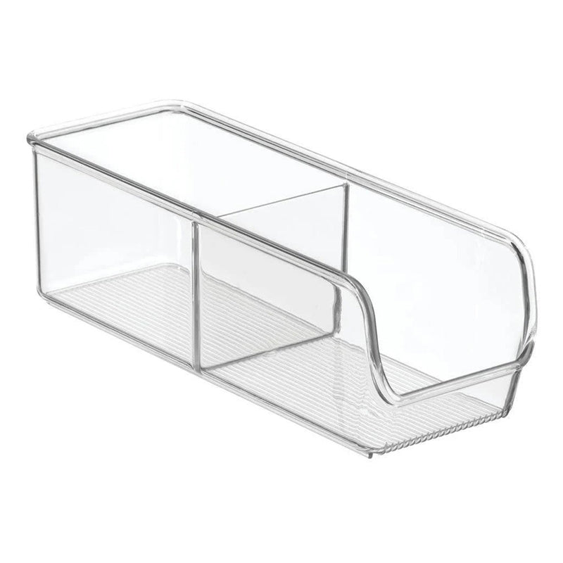 Idesign Binz With Deviders 4-11"X4X3.5" -Linus - Transparent
