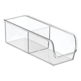 Idesign Binz With Deviders 4-11"X4X3.5" -Linus - Transparent