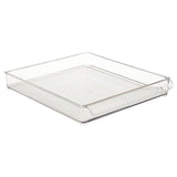 Idesign Fridge+Freeze Binz Tray 12"X2" - Transparent