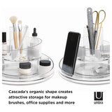 iDesign Linus 12" Clear Turntable Organizer