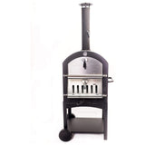 Harbor Gardens Pizza Oven With Stone-Black