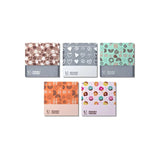Asobu Reusable Food Bag Set Of 5-Multicolor