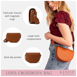 Luna Crossbody Stylish Bag - Brown