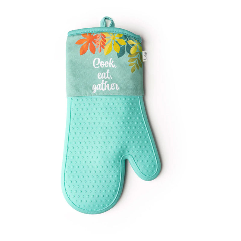 Heat-Resistant Oven Glove - Blue